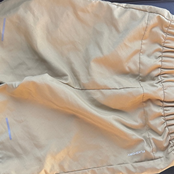FlashDry Tan Athletic Shorts - Picture 1 of 5